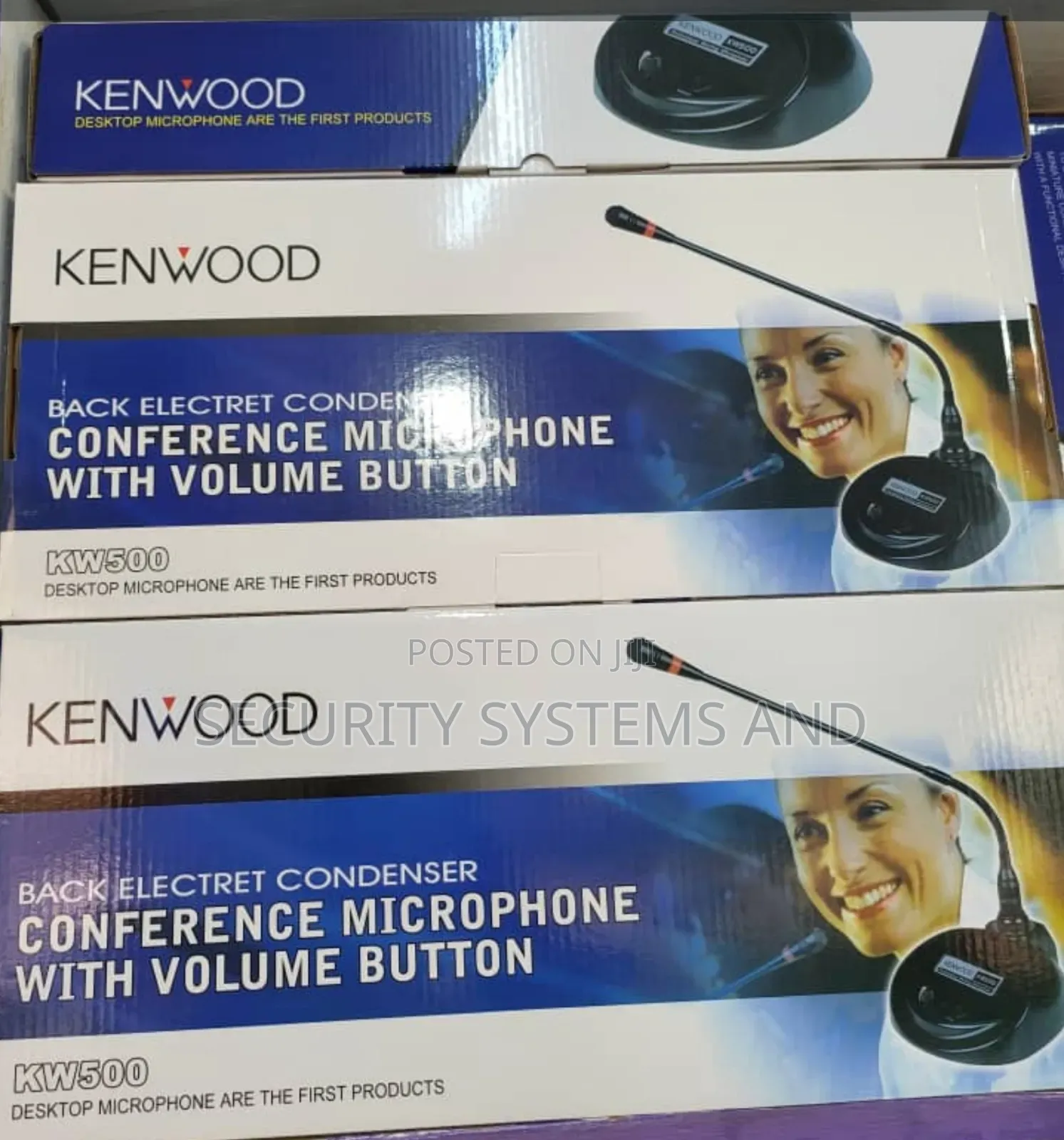 Kenwood Conference Microphone With Volume Button