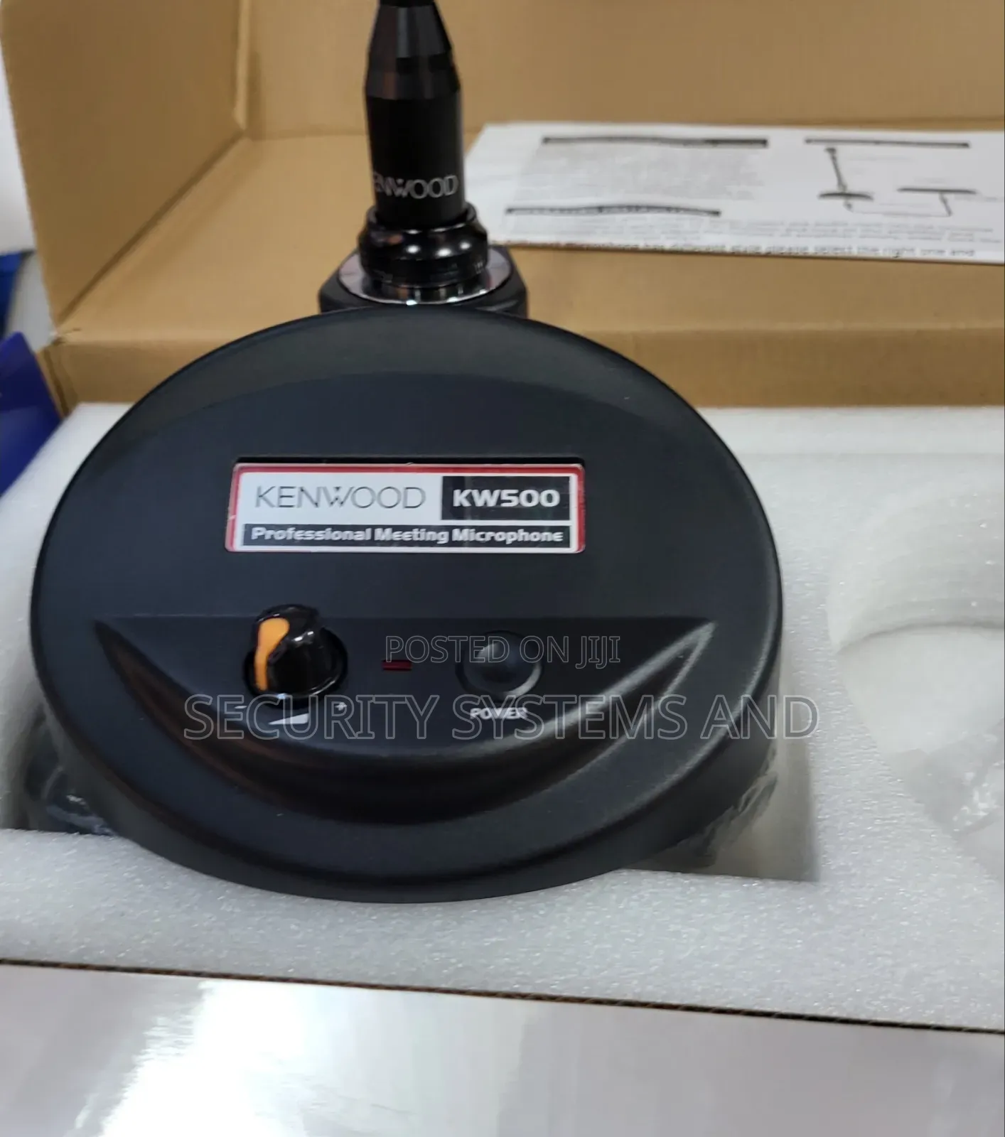 Kenwood Conference Microphone With Volume Button