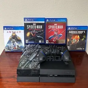 Chipped Ps4 Standard With 2 Pads, Games Installed Ready