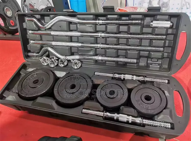 55kg Adjustable Dumbbells (No Lust)