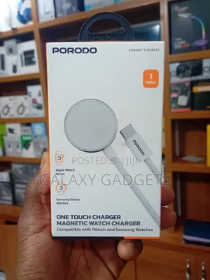 Porodo One Touch Magnetic Watch Charger