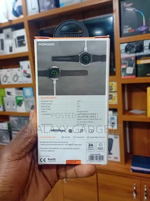 Porodo One Touch Magnetic Watch Charger