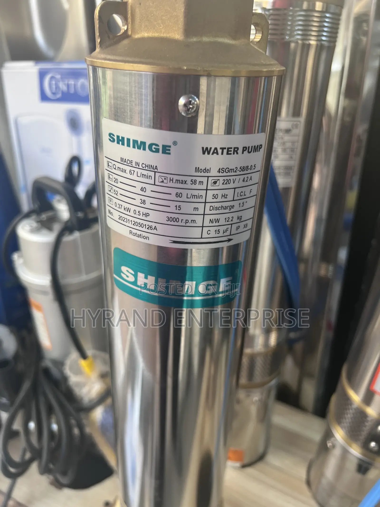 Shimge Water Pumps(Electric)