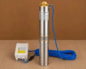 370w Ac Borehole Pump 64m Head 3900l/H Deep Well Pump