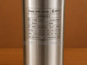370w Ac Borehole Pump 64m Head 3800l/H Deep Well Pump