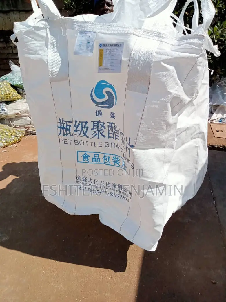 Clean Empty Elpet Resin Jumbo Bags (1-Tonne Woven Polypropylene Bags