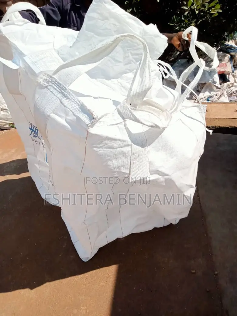 Clean Empty Elpet Resin Jumbo Bags (1-Tonne Woven Polypropylene Bags