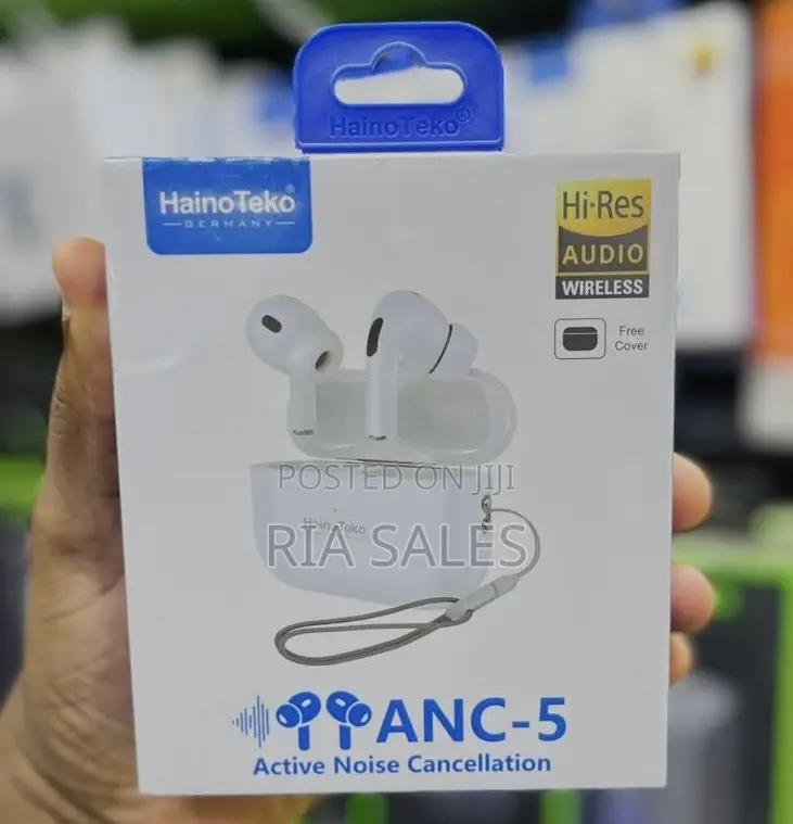 Hainoteko Anc-5 Bluetooth Earphones Active Noise Cancellation