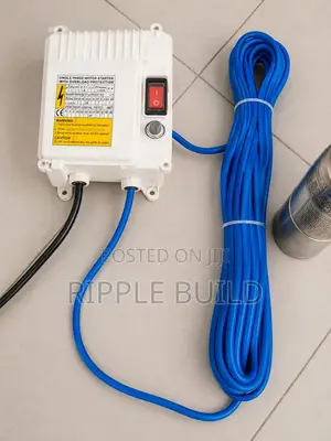 1100w Ac Borehole Pump 129m Head 6000l/H Deep Well Pump