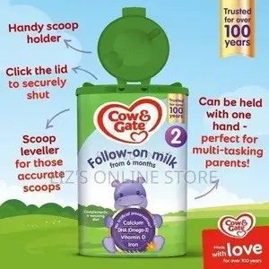 Cow Gate Follow-on Milk for Babies From 6 Months