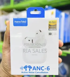 Hainoteko Anc-6 Bluetooth Earphones With Anc and Smart Touch Control