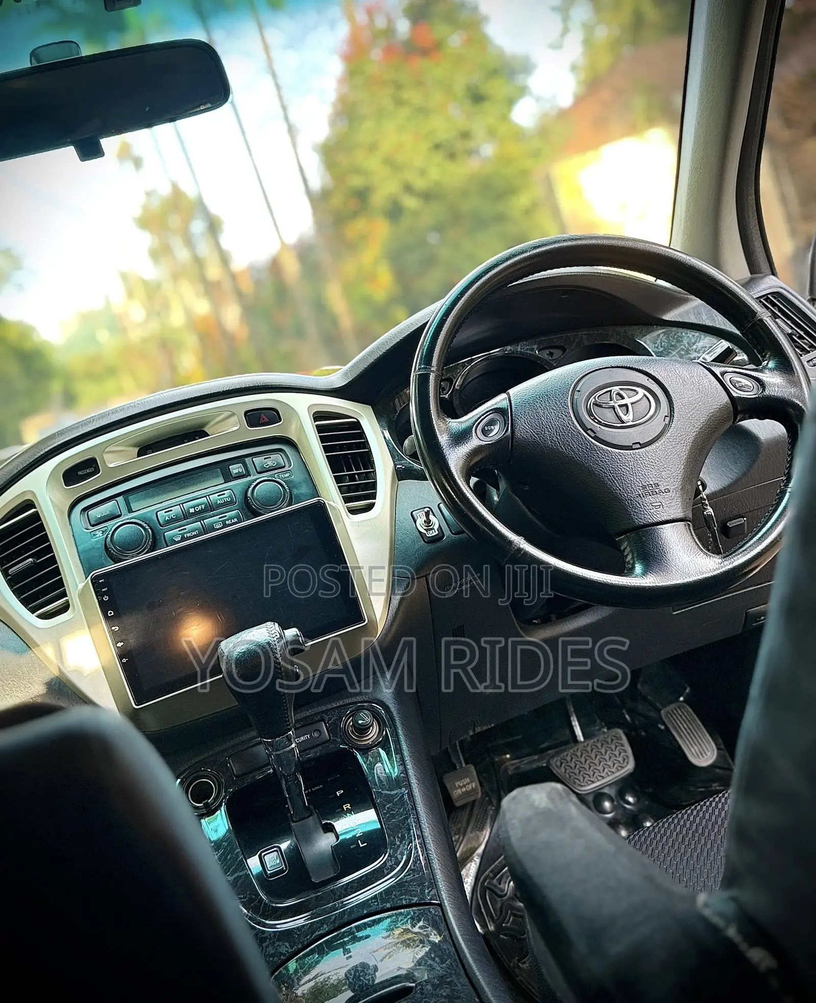 Toyota Kluger 2007 Black