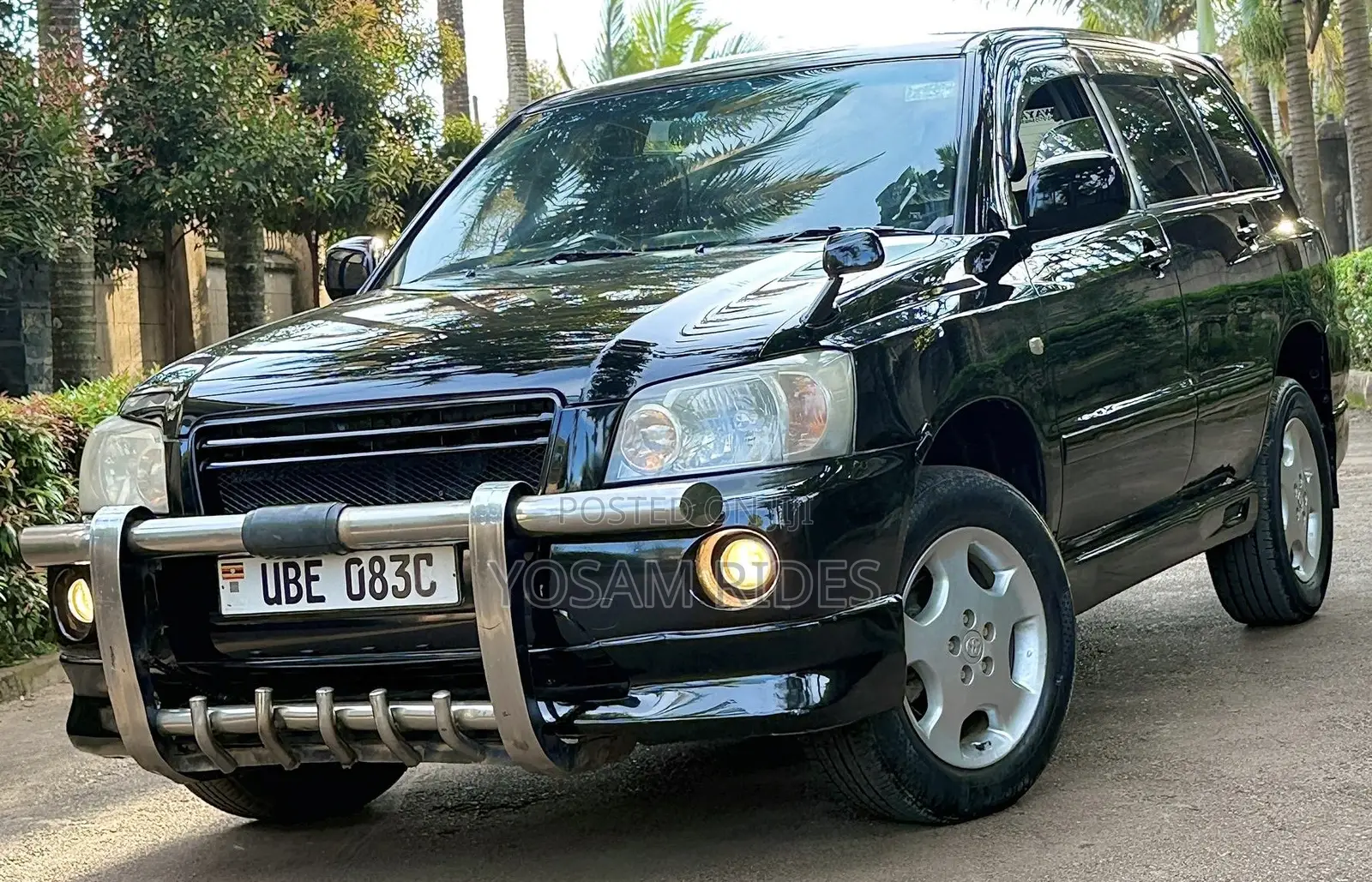 Toyota Kluger 2007 Black