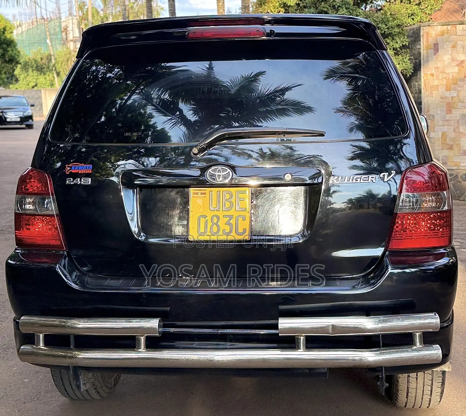 Toyota Kluger 2007 Black