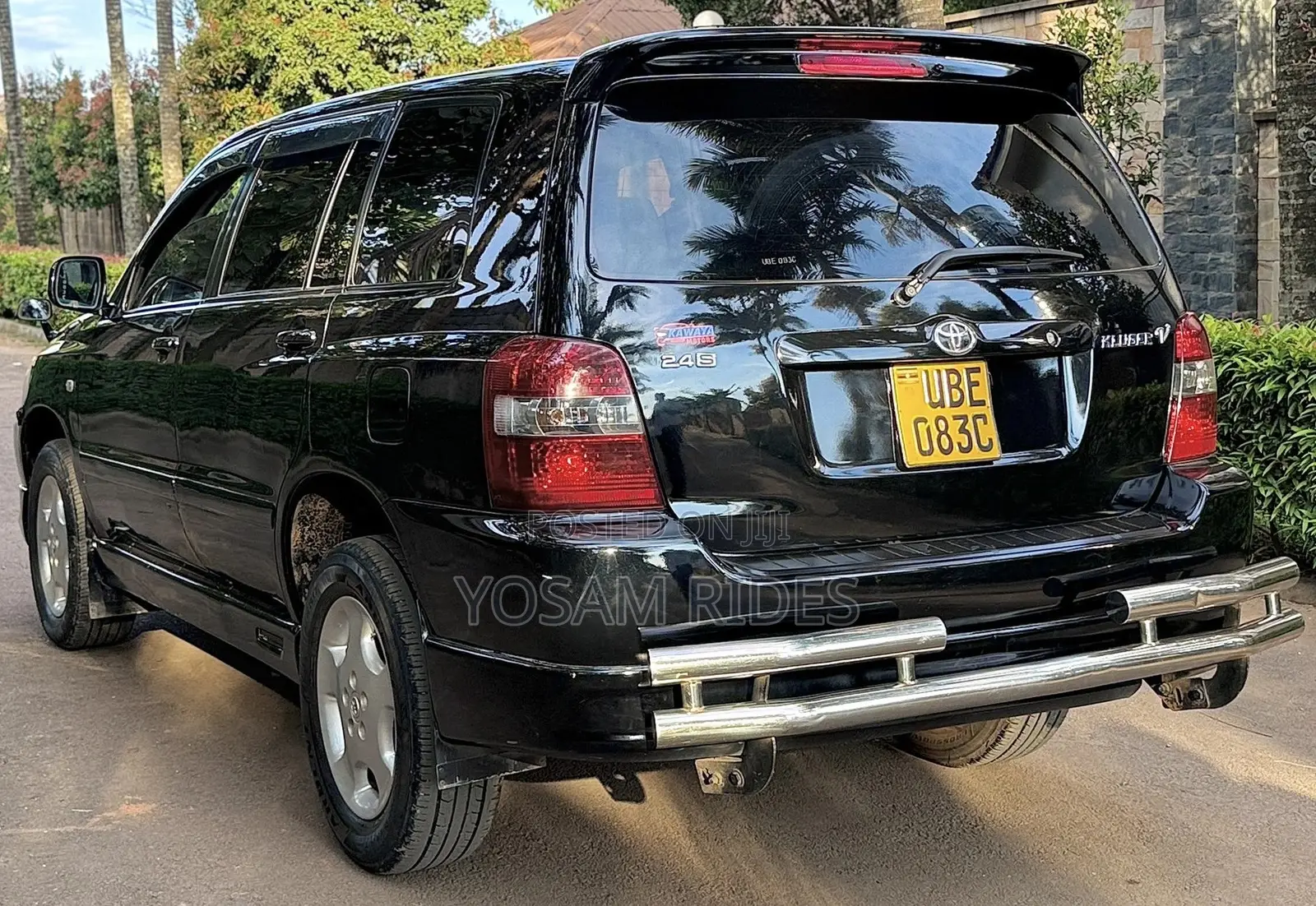 Toyota Kluger 2007 Black