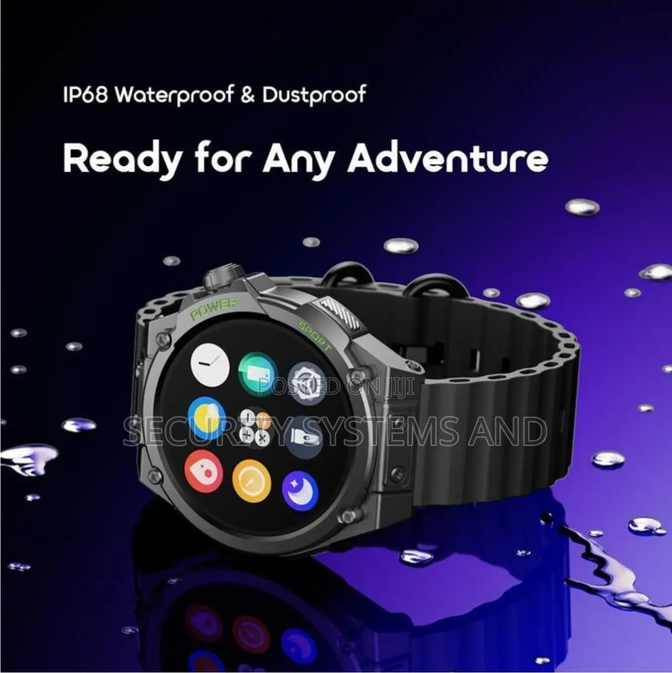 Oraimo Smart Watch Nova Rv- Hd Video Watch With Magnetic Strap- 1.39"