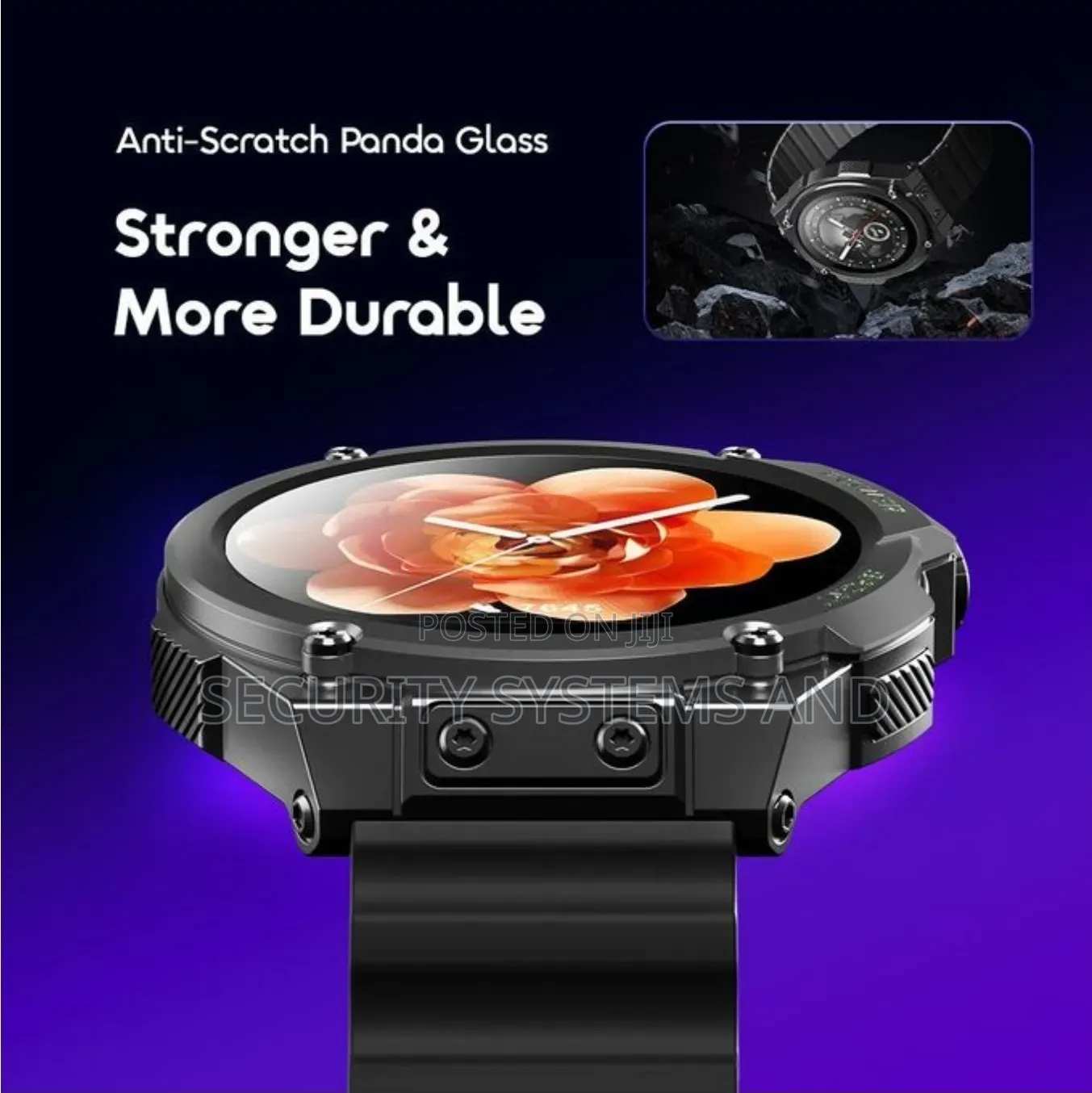 Oraimo Smart Watch Nova Rv- Hd Video Watch With Magnetic Strap- 1.39"