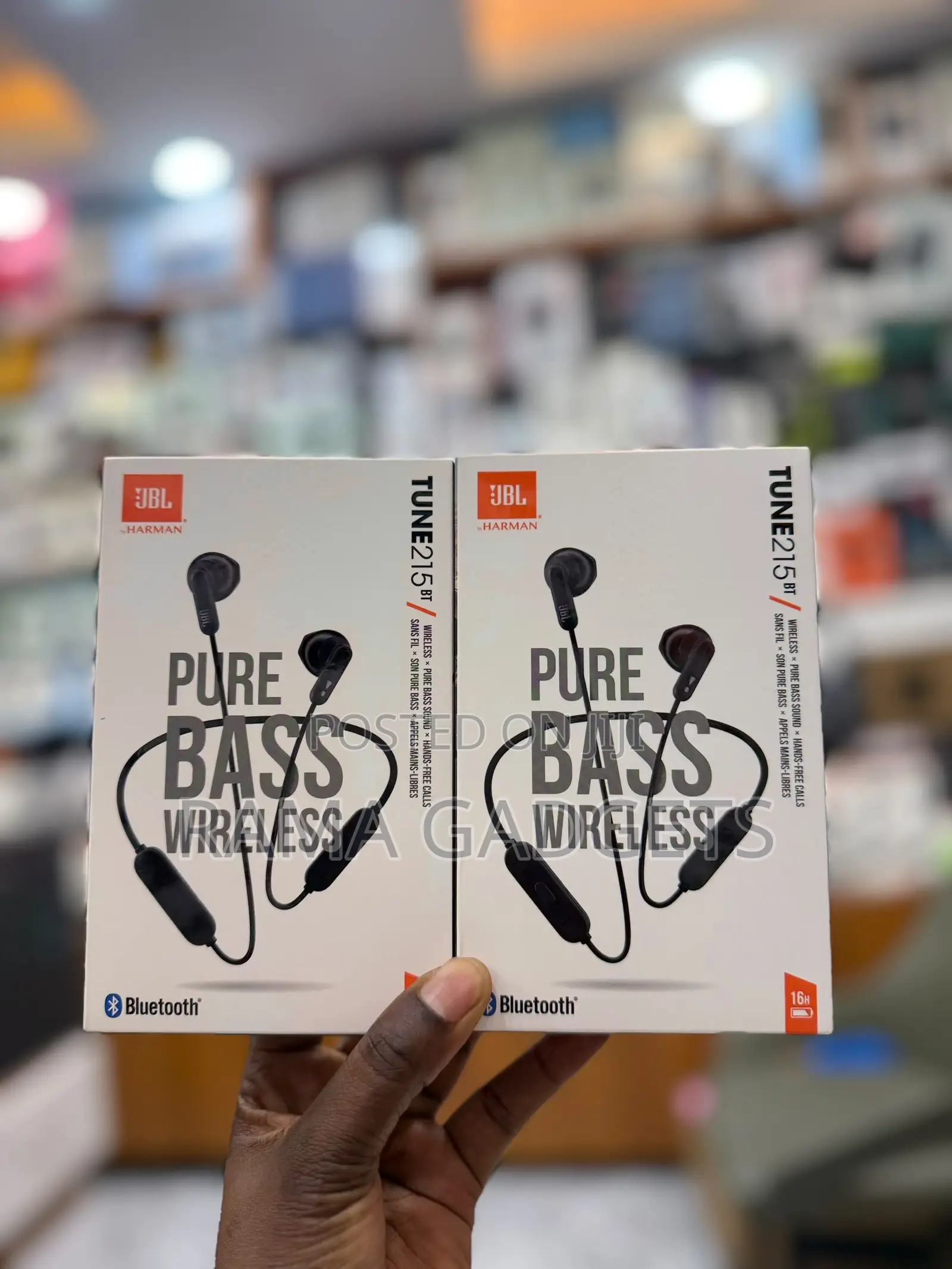 Tune Tune 215bt Wireless Neckband Earphone Features "Pure Bass"