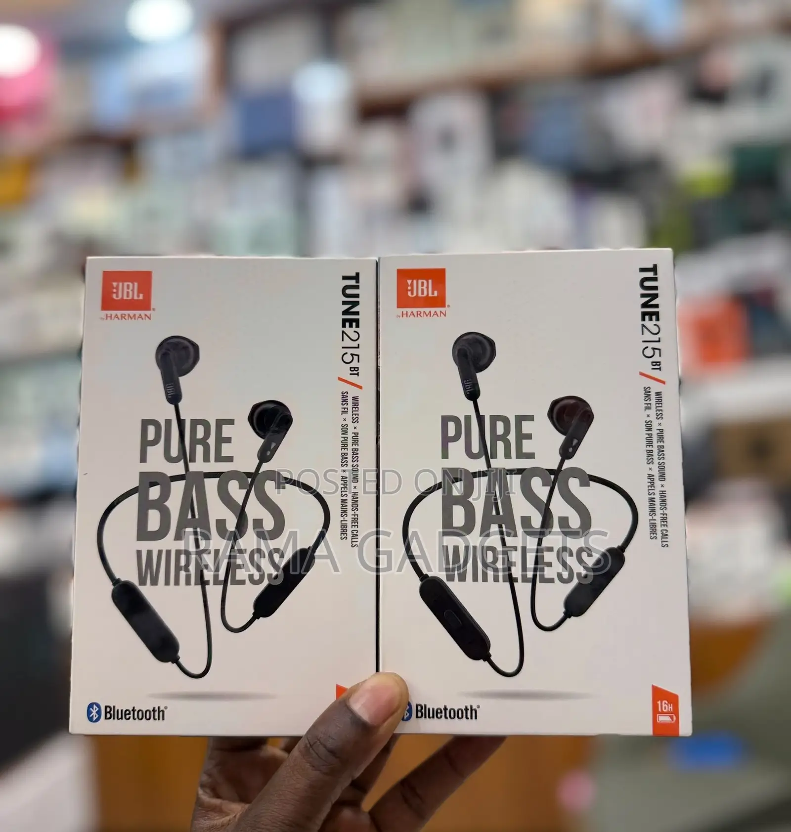 Tune Tune 215bt Wireless Neckband Earphone Features "Pure Bass"