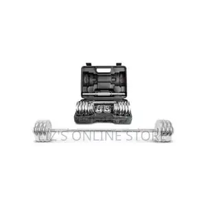 15kg Adjustable Durable Pure Iron Plated Weight Dumbells
