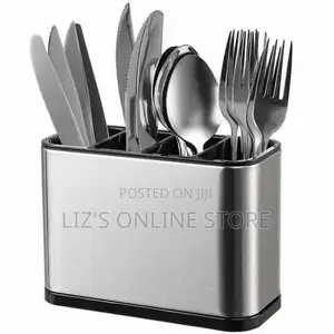 Kitchen Utensil Holder, Rustproof Stainless Steel