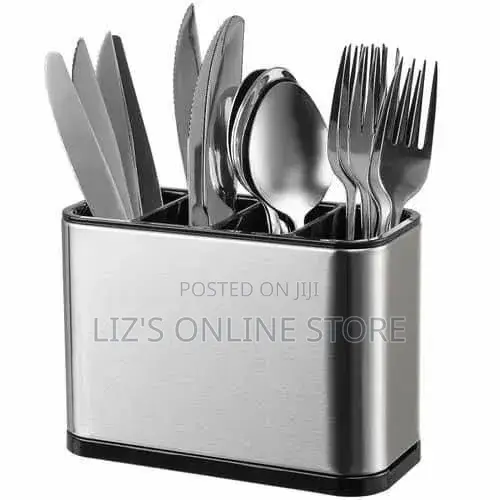 Kitchen Utensil Holder, Rustproof Stainless Steel