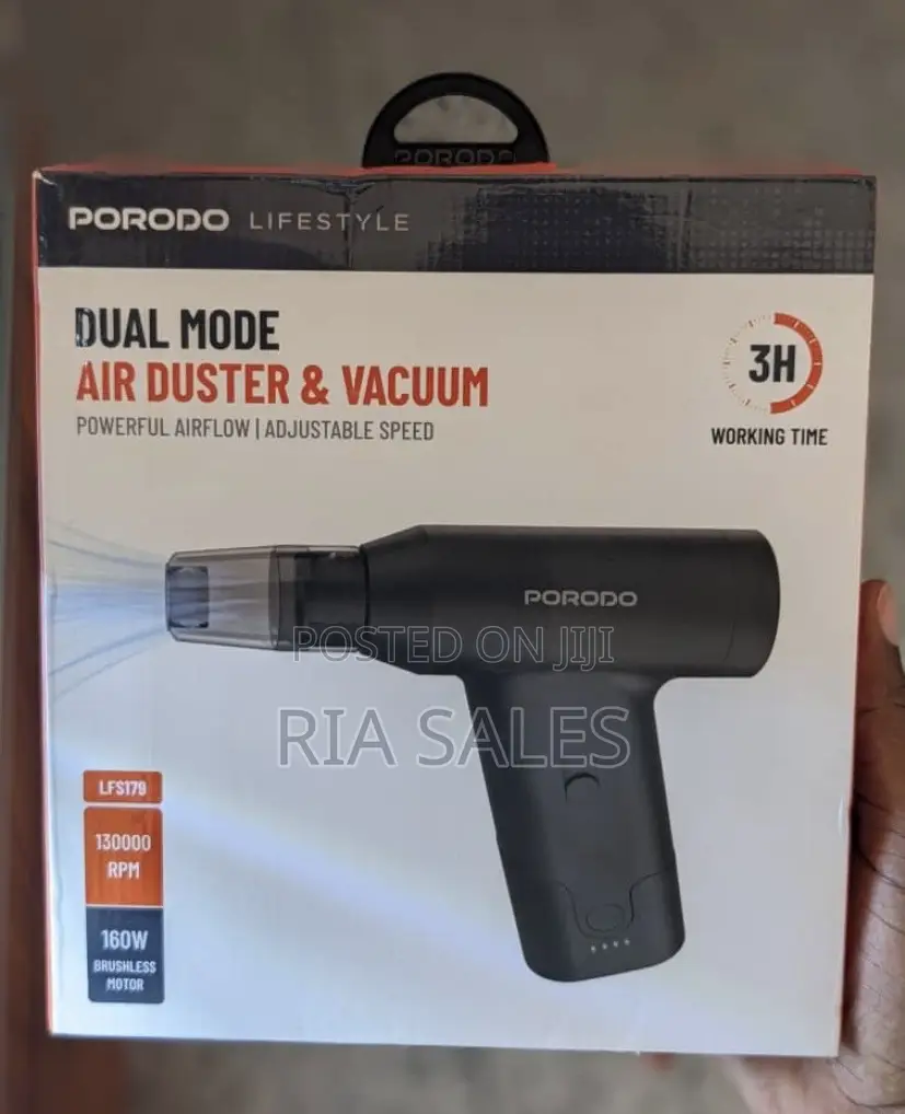 Porodo Lifestyle Dual Mode Air Dust Vacuum