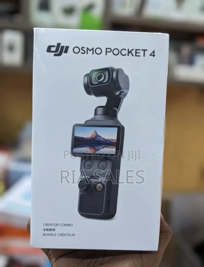 Dji Osmo Pocket 4 Creator Combo, Pocket Gimble Vlog Camera