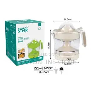 Winning Star Electric Orange Lemon Citrus Juicer Juice Extractor