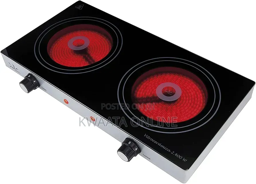 Sokany Radiant Cooker Digital Stove With 2 Burners 2400 Watts Sk-224