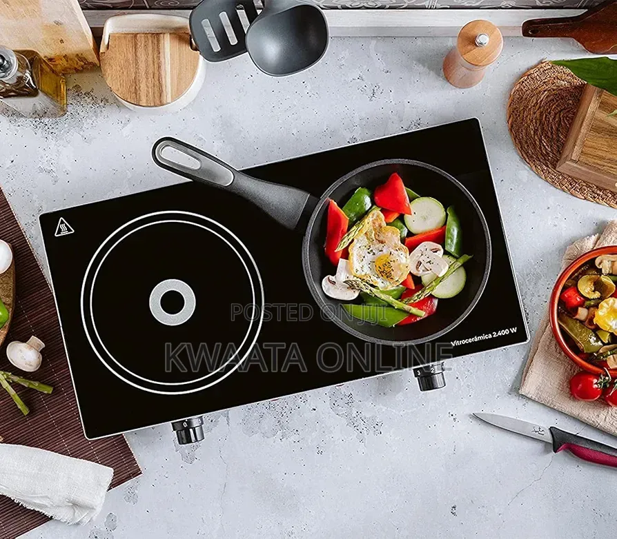 Sokany Radiant Cooker Digital Stove With 2 Burners 2400 Watts Sk-224