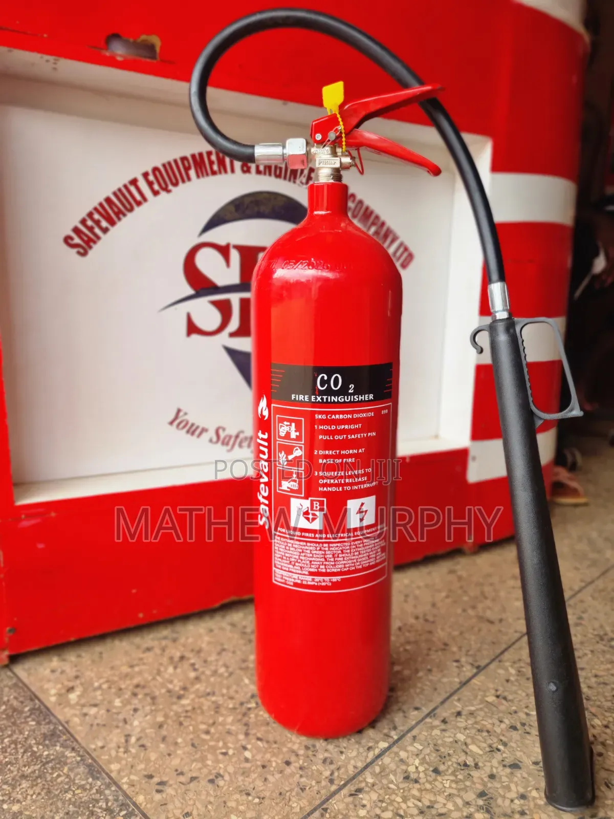 5kg Carbon Dioxide Fire Extinguisher