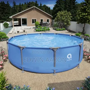 Round Steel -Frame Above the Ground Swimming Pool
