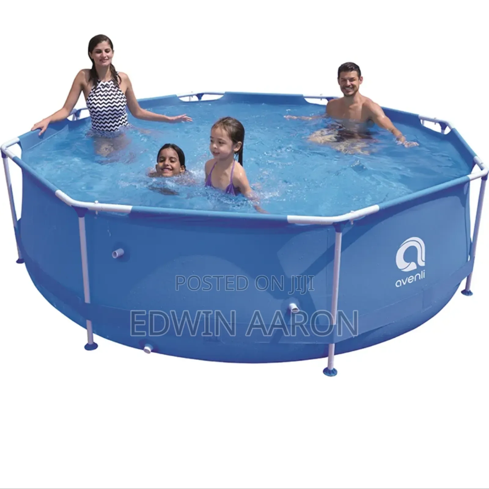 Round Steel -Frame Above the Ground Swimming Pool