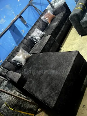 L Sofa Bed With 3 Pillows