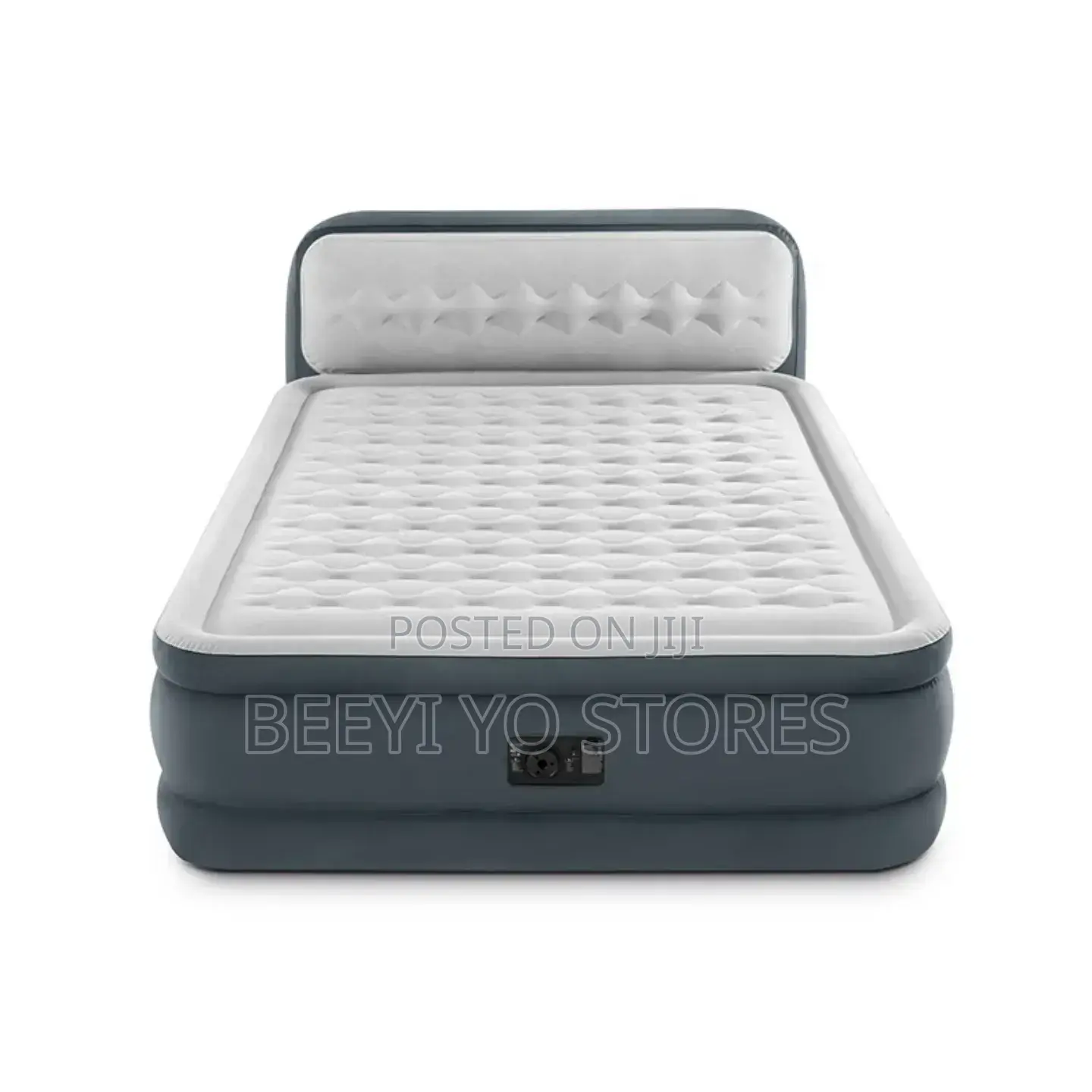Intex Dura-beam Deluxe Air Mattress – Ultra Plush Bed With Headboard