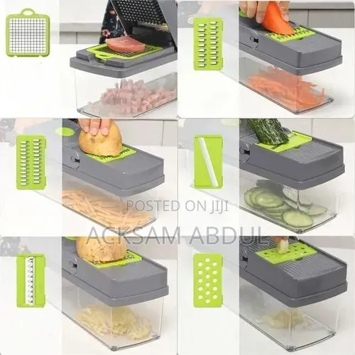 8-in-1 Vegetable Chopper Kit
