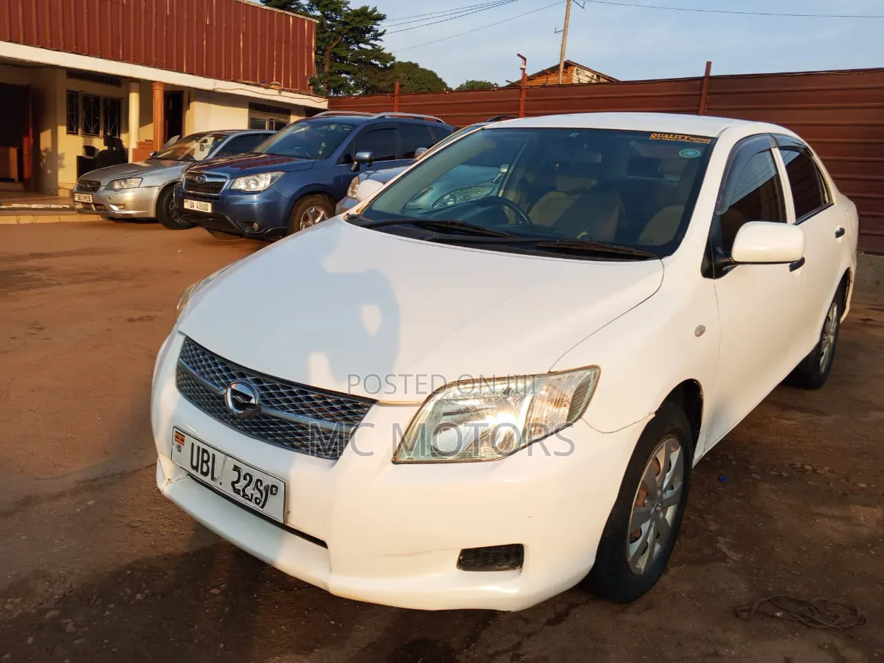 Toyota Axio 2009 White