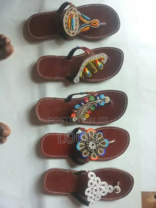 Pure Leather African Craft Sandals