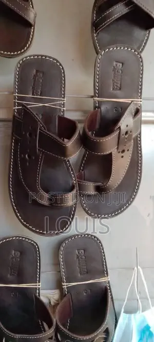 Pure Leather African Craft Sandals