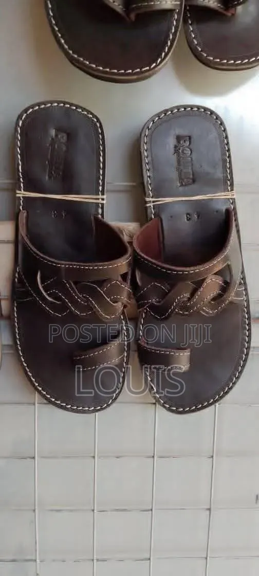 Pure Leather African Craft Sandals