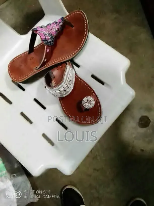 Pure Leather African Craft Sandals
