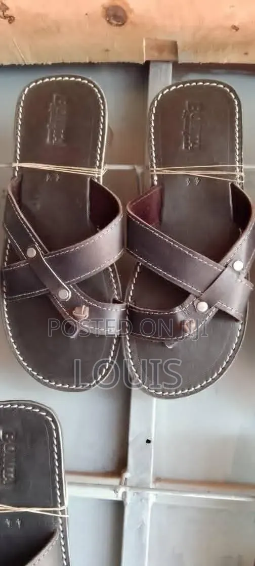 Pure Leather African Craft Sandals