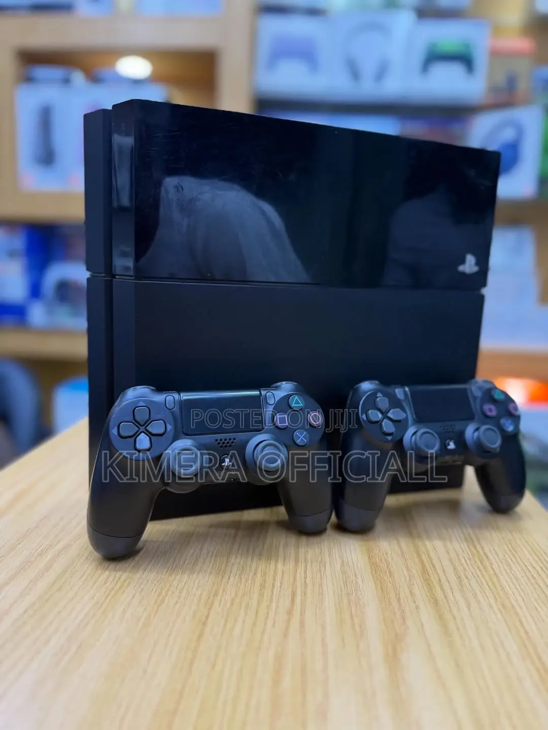 Sony Ps4 Console With 2 Controllers and Loaded Games