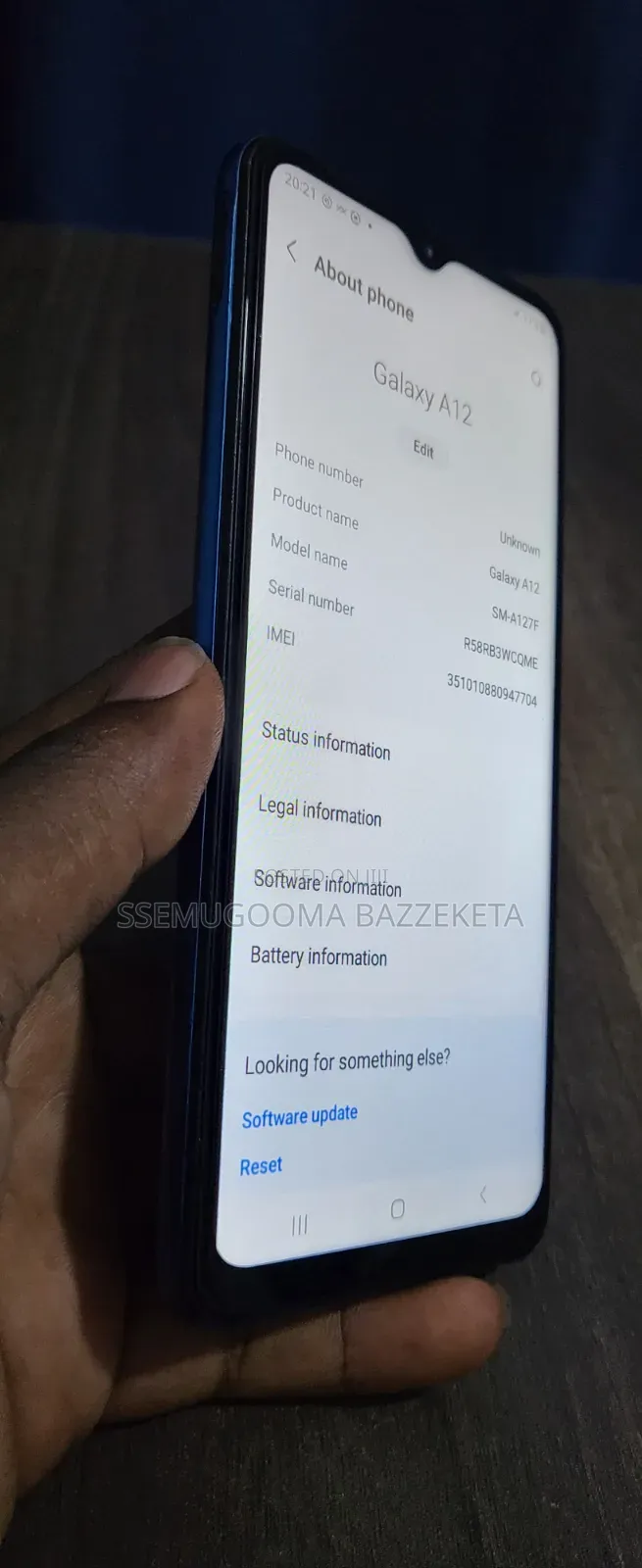 Samsung Galaxy A12 64 GB Blue