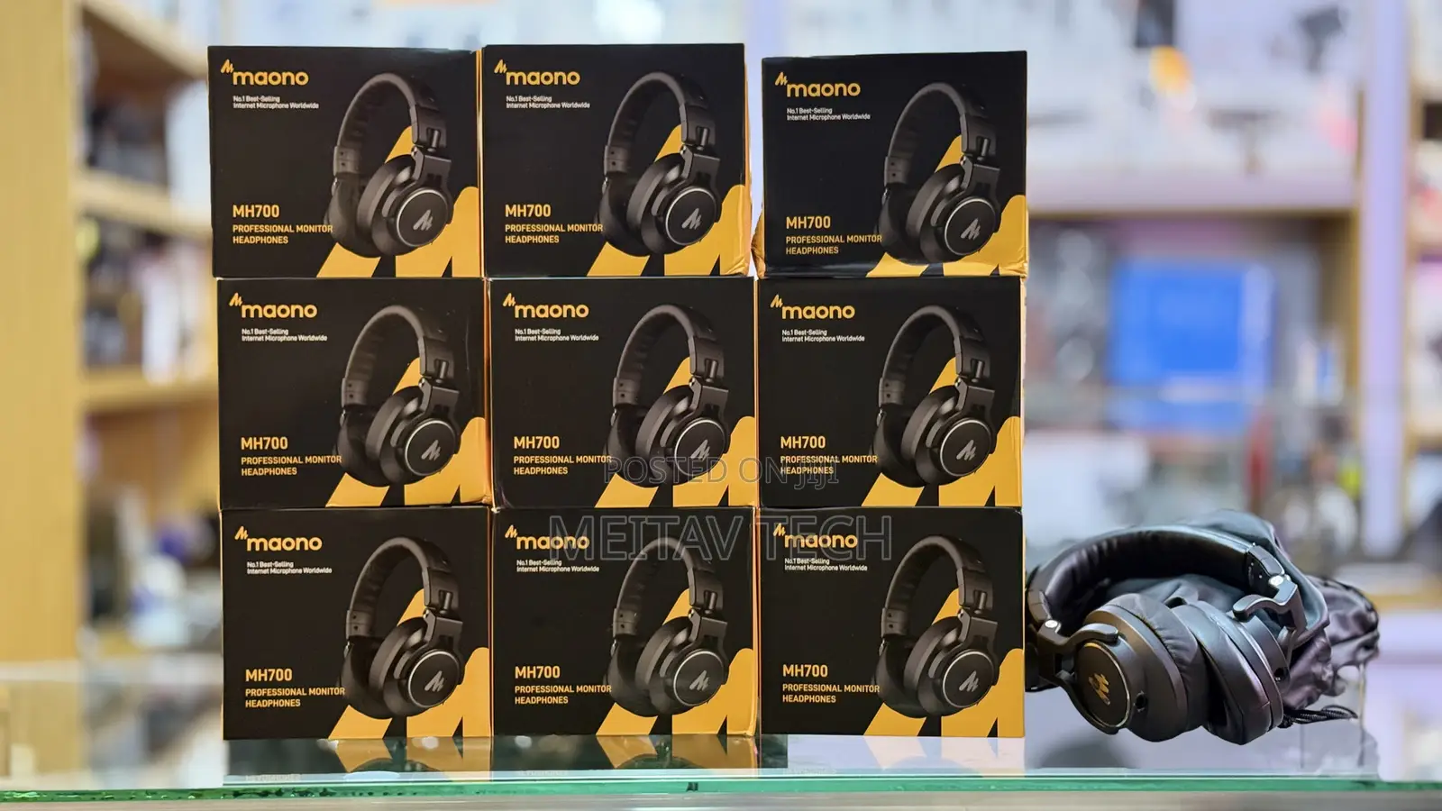 Maono Professional Studio Monitor Headphones Mh700