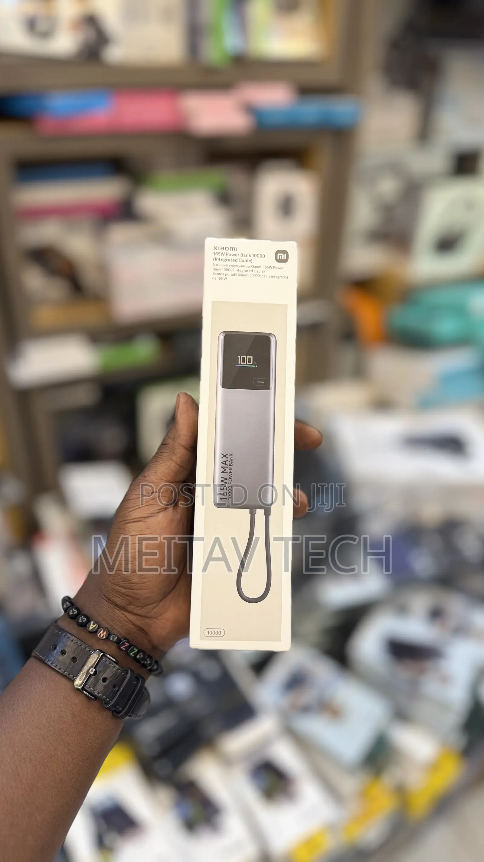 Xiaomi 165w Power Bank 10000mah With Integrated Usb-C Cable