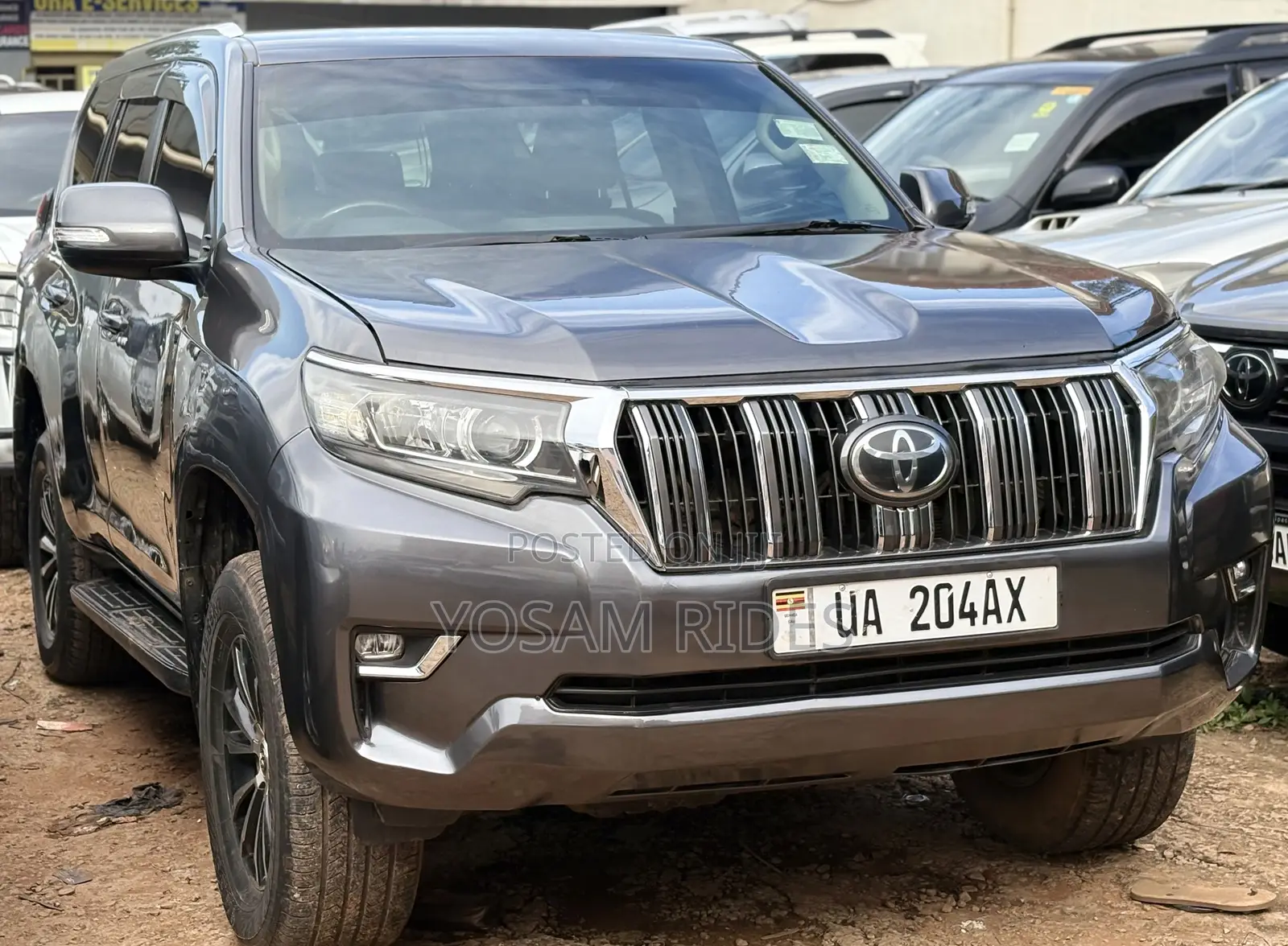 Toyota Land Cruiser Prado 2.8 2017 Gray