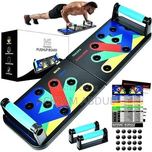 Foldable Push-Up Board