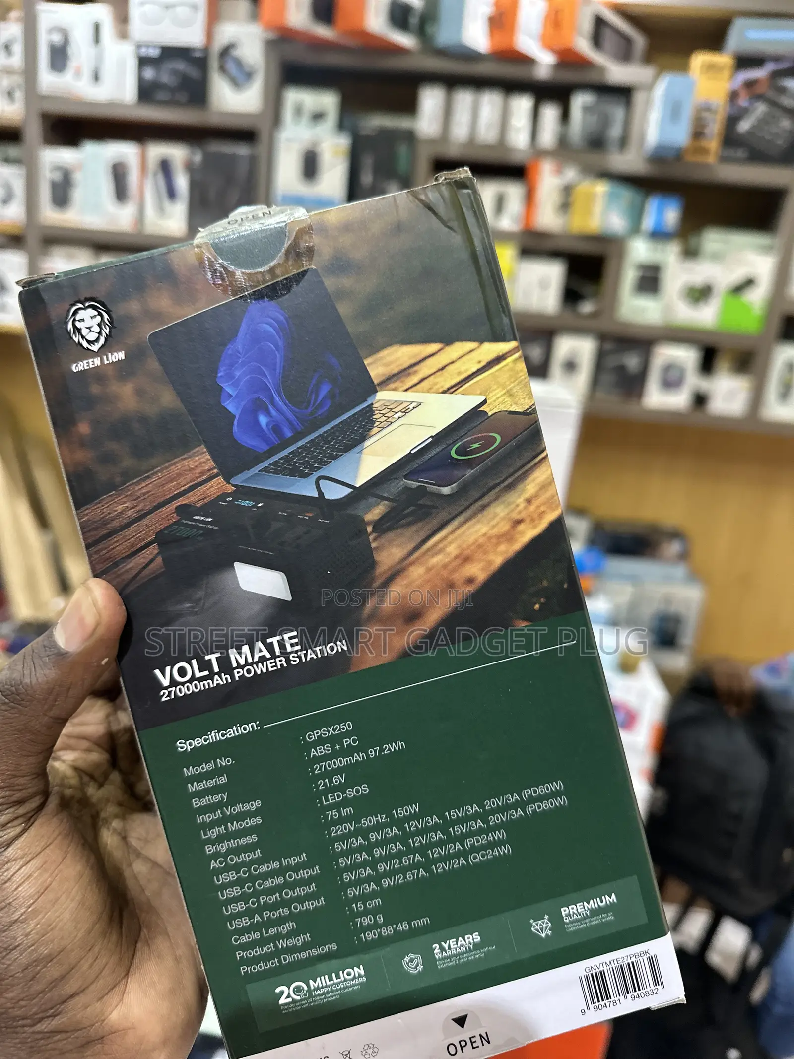Greenlion Volt Mate 27000mah 60watts Power Station